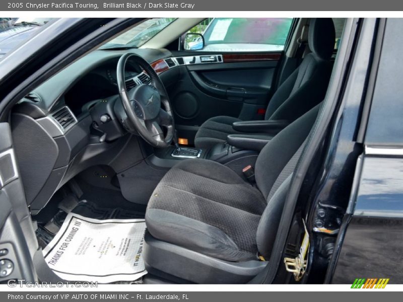 Brilliant Black / Dark Slate Gray 2005 Chrysler Pacifica Touring
