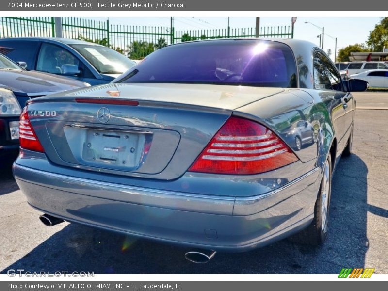 Tectite Grey Metallic / Charcoal 2004 Mercedes-Benz CL 500