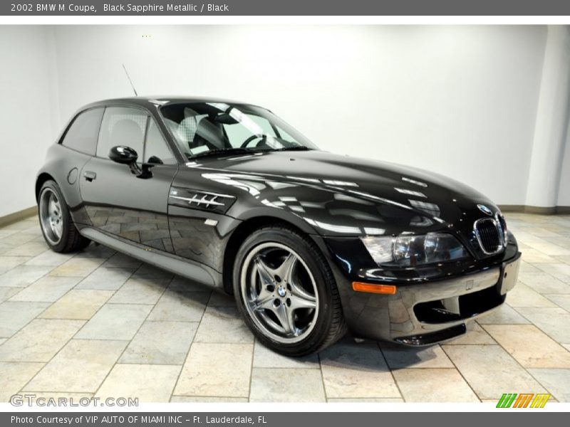 Front 3/4 View of 2002 M Coupe