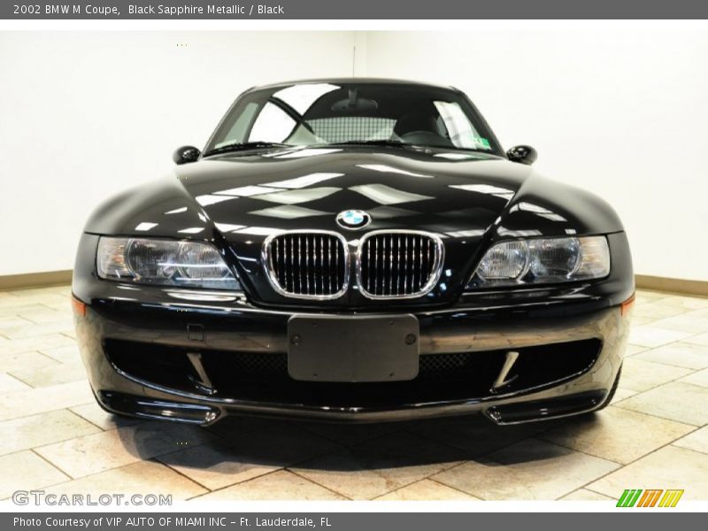 Black Sapphire Metallic / Black 2002 BMW M Coupe