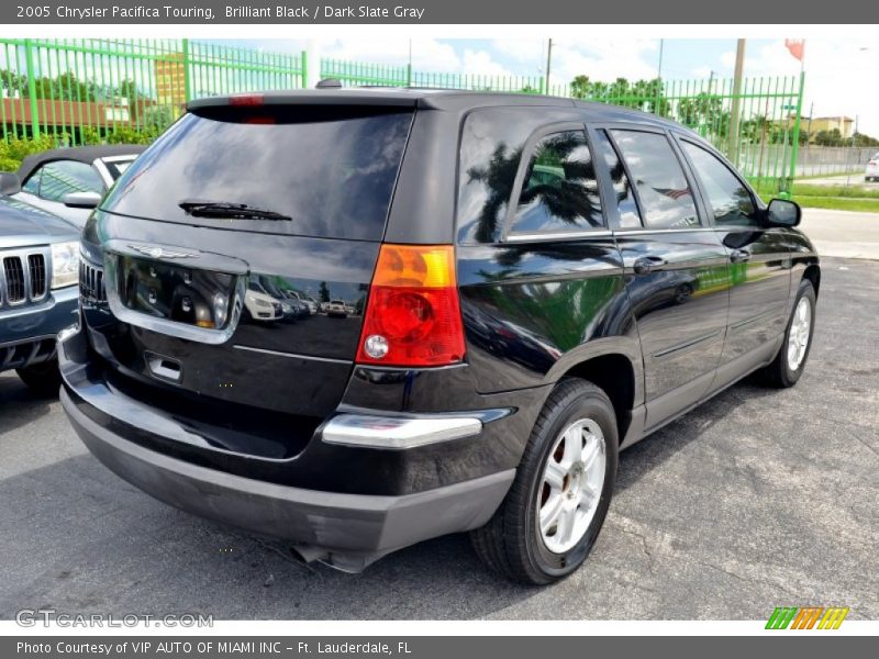 Brilliant Black / Dark Slate Gray 2005 Chrysler Pacifica Touring