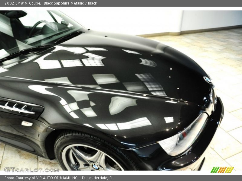 Black Sapphire Metallic / Black 2002 BMW M Coupe