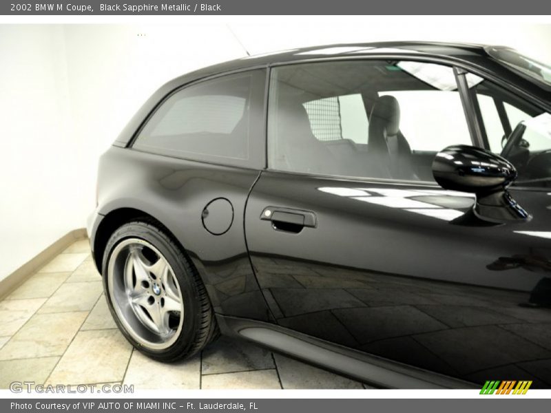 Black Sapphire Metallic / Black 2002 BMW M Coupe