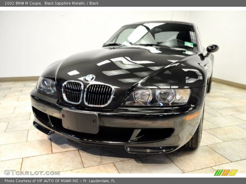 Black Sapphire Metallic / Black 2002 BMW M Coupe