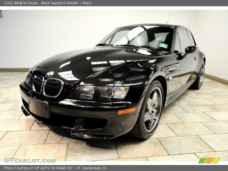 Black Sapphire Metallic / Black 2002 BMW M Coupe