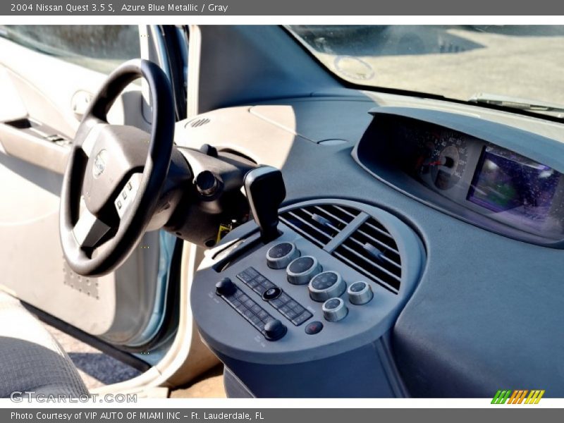 Azure Blue Metallic / Gray 2004 Nissan Quest 3.5 S