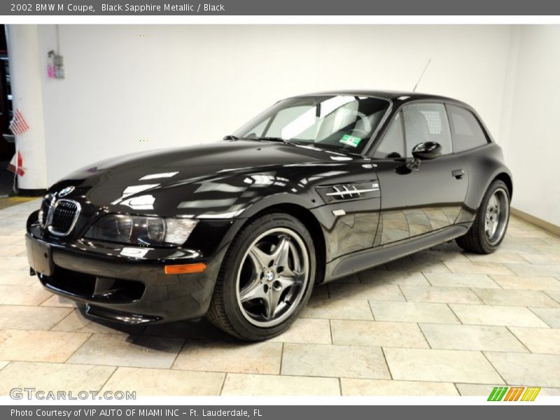 Black Sapphire Metallic / Black 2002 BMW M Coupe