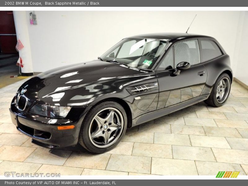 Black Sapphire Metallic / Black 2002 BMW M Coupe