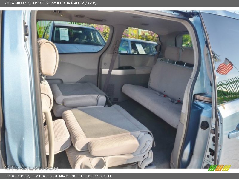 Azure Blue Metallic / Gray 2004 Nissan Quest 3.5 S