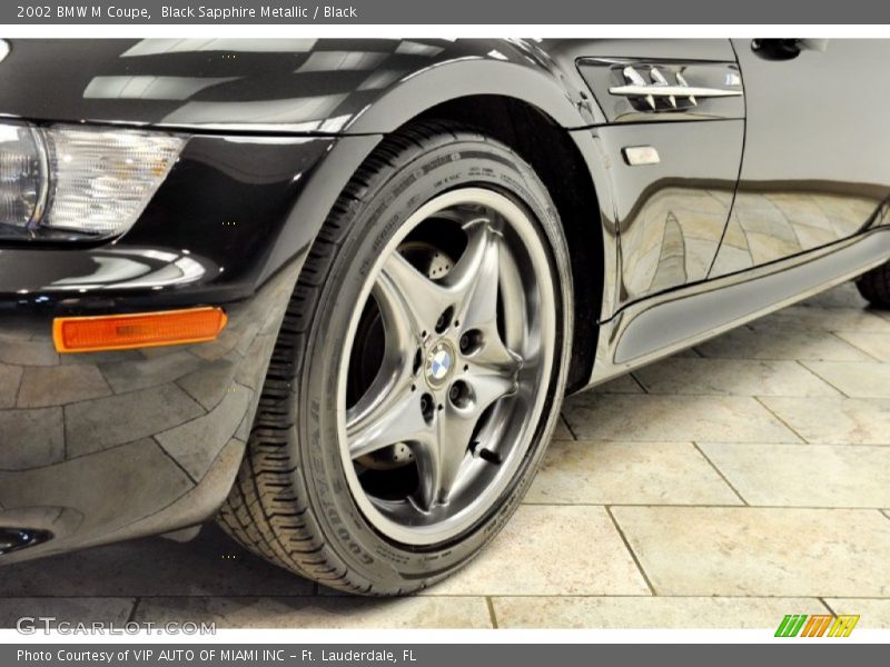 Black Sapphire Metallic / Black 2002 BMW M Coupe