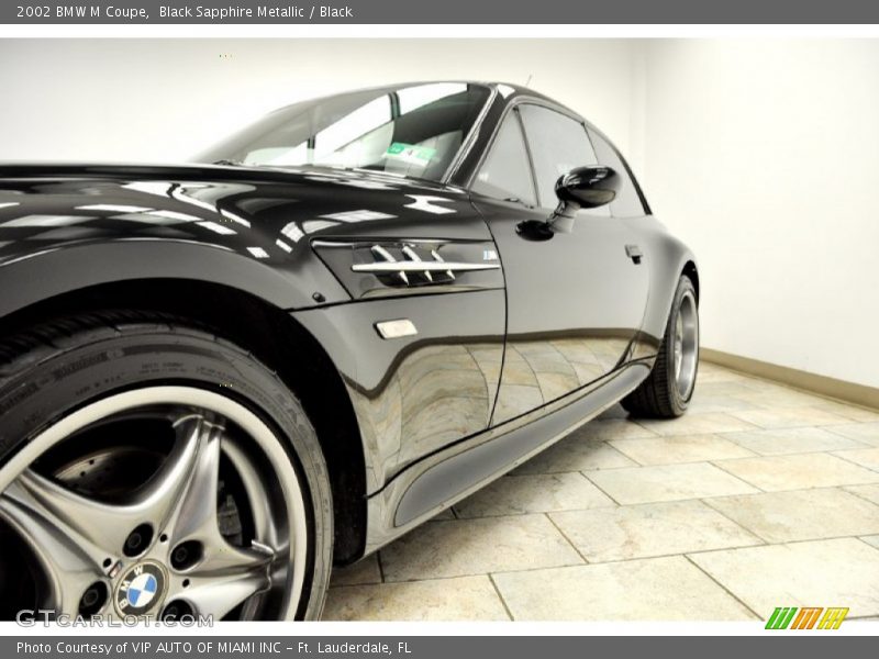 Black Sapphire Metallic / Black 2002 BMW M Coupe