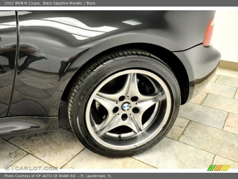 Black Sapphire Metallic / Black 2002 BMW M Coupe