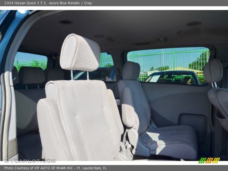 Azure Blue Metallic / Gray 2004 Nissan Quest 3.5 S