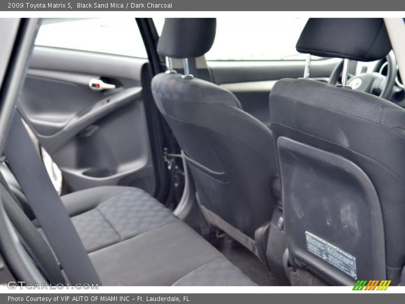 Black Sand Mica / Dark Charcoal 2009 Toyota Matrix S