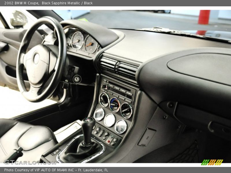 Black Sapphire Metallic / Black 2002 BMW M Coupe