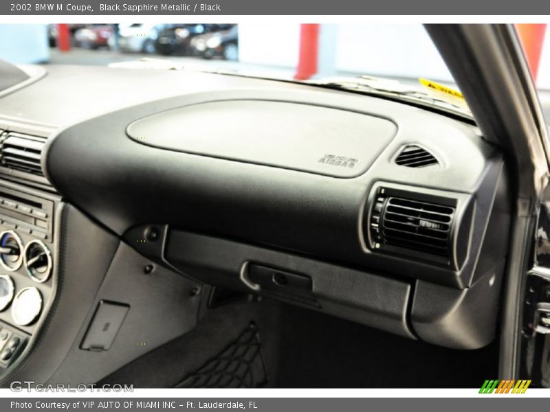 Black Sapphire Metallic / Black 2002 BMW M Coupe