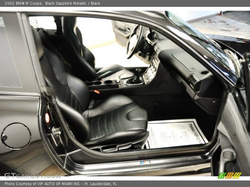 Black Sapphire Metallic / Black 2002 BMW M Coupe