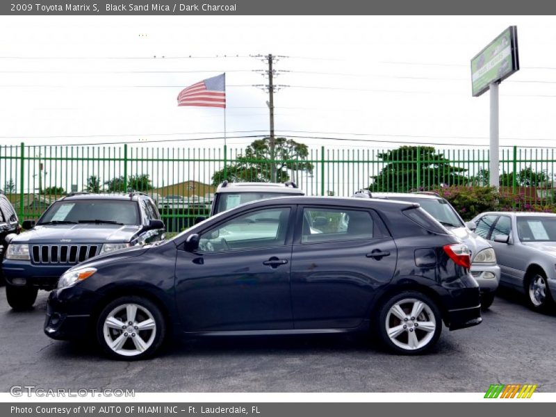 Black Sand Mica / Dark Charcoal 2009 Toyota Matrix S