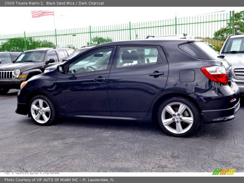 Black Sand Mica / Dark Charcoal 2009 Toyota Matrix S