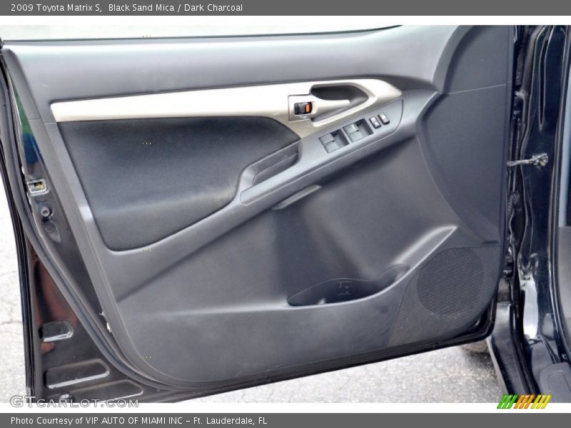 Black Sand Mica / Dark Charcoal 2009 Toyota Matrix S