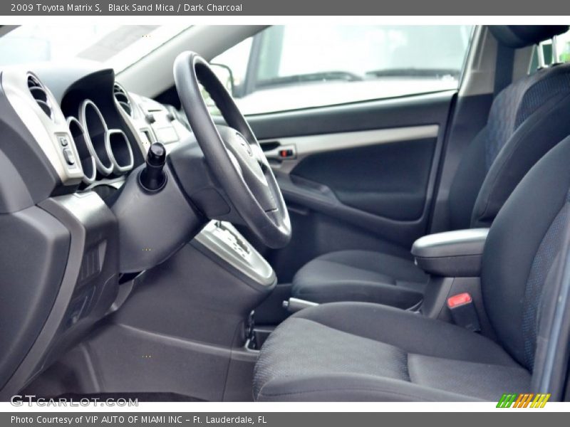 Black Sand Mica / Dark Charcoal 2009 Toyota Matrix S