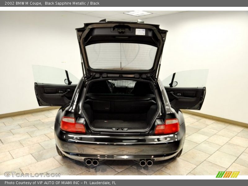 Black Sapphire Metallic / Black 2002 BMW M Coupe