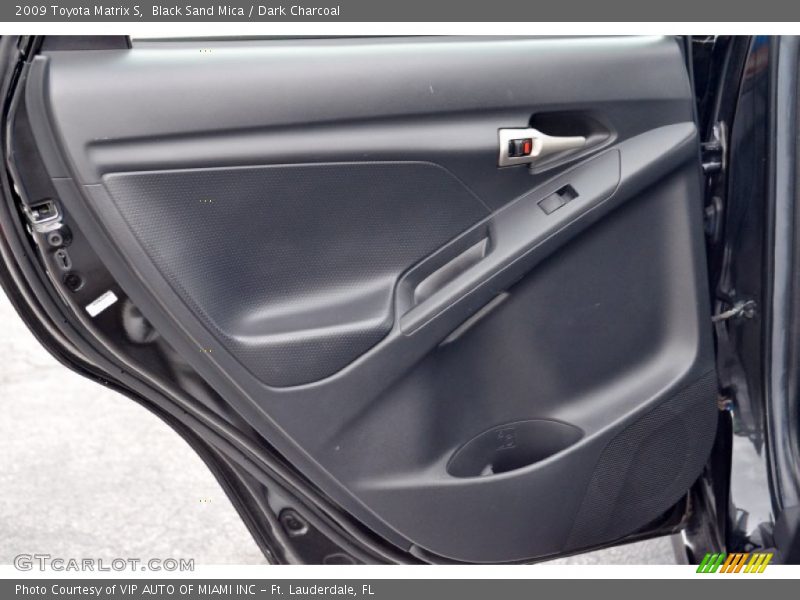 Black Sand Mica / Dark Charcoal 2009 Toyota Matrix S