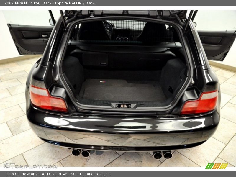 Black Sapphire Metallic / Black 2002 BMW M Coupe