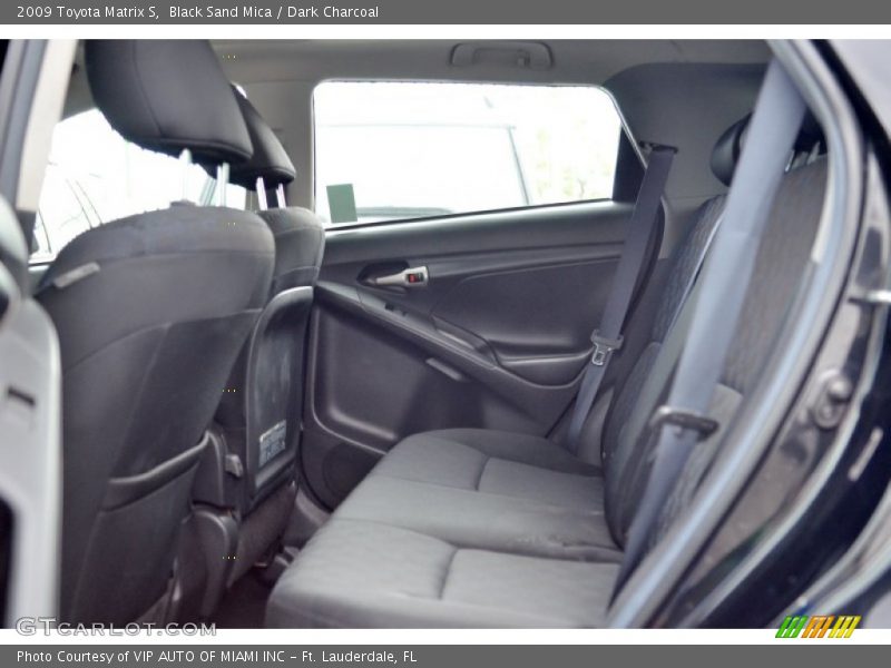 Black Sand Mica / Dark Charcoal 2009 Toyota Matrix S