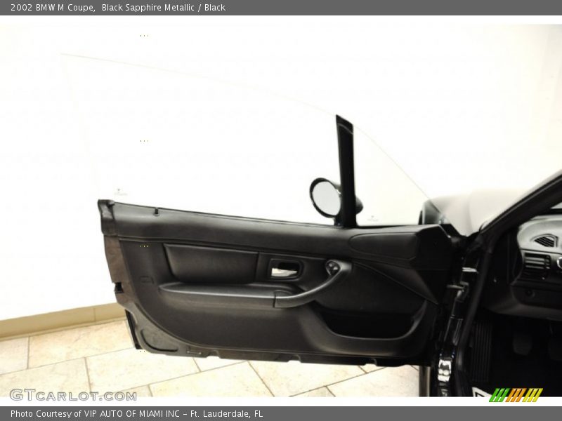 Black Sapphire Metallic / Black 2002 BMW M Coupe