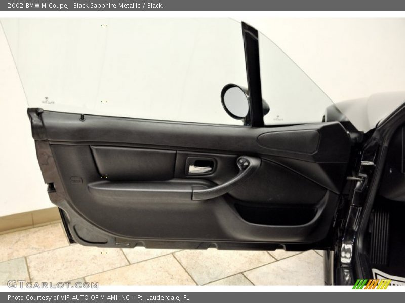 Black Sapphire Metallic / Black 2002 BMW M Coupe