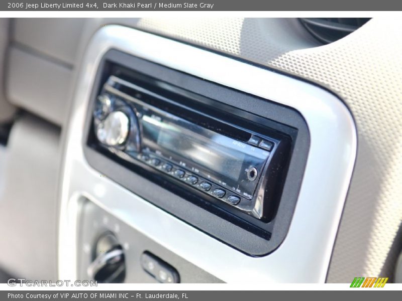 Dark Khaki Pearl / Medium Slate Gray 2006 Jeep Liberty Limited 4x4