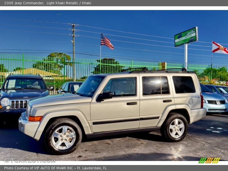 Light Khaki Metallic / Khaki 2006 Jeep Commander