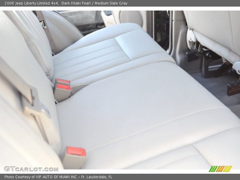 Dark Khaki Pearl / Medium Slate Gray 2006 Jeep Liberty Limited 4x4