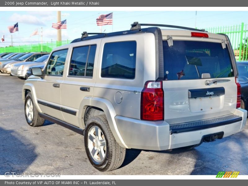 Light Khaki Metallic / Khaki 2006 Jeep Commander