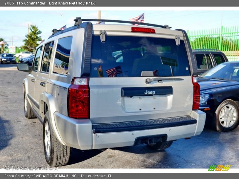 Light Khaki Metallic / Khaki 2006 Jeep Commander