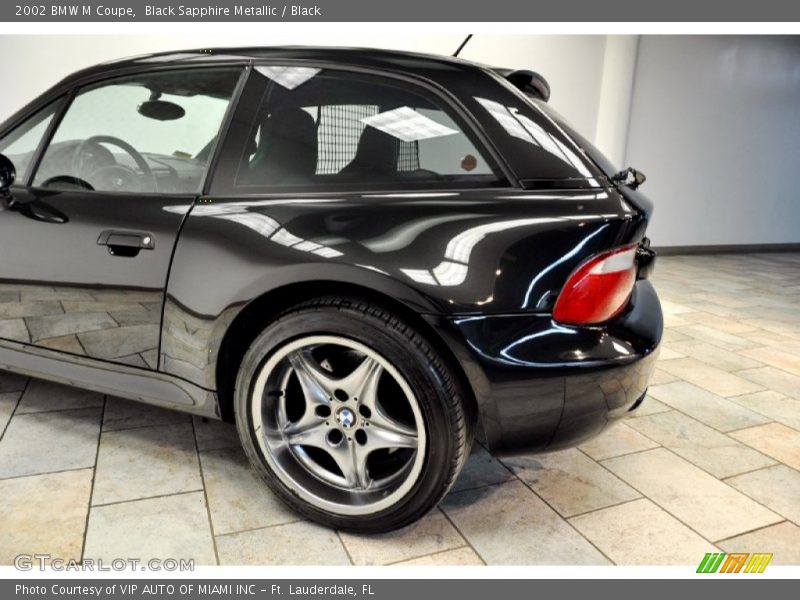 Black Sapphire Metallic / Black 2002 BMW M Coupe