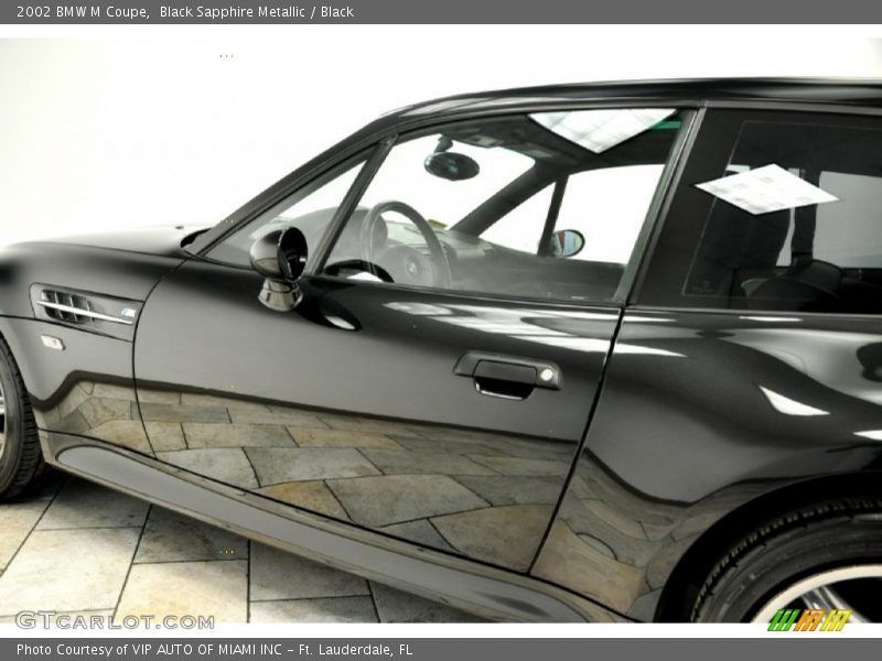 Black Sapphire Metallic / Black 2002 BMW M Coupe