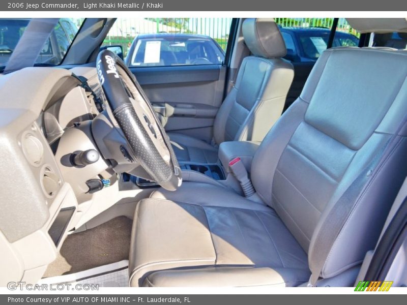 Light Khaki Metallic / Khaki 2006 Jeep Commander