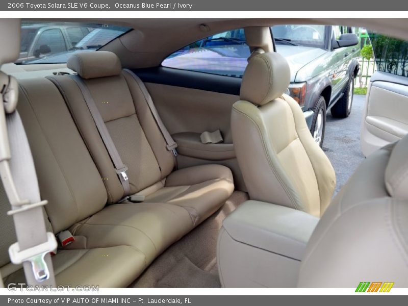 Oceanus Blue Pearl / Ivory 2006 Toyota Solara SLE V6 Coupe