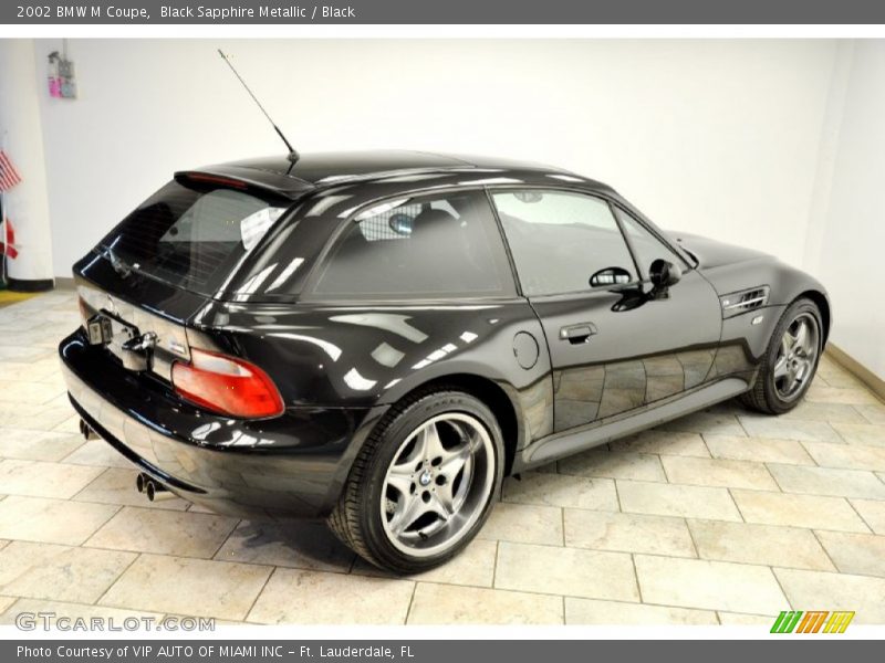 Black Sapphire Metallic / Black 2002 BMW M Coupe