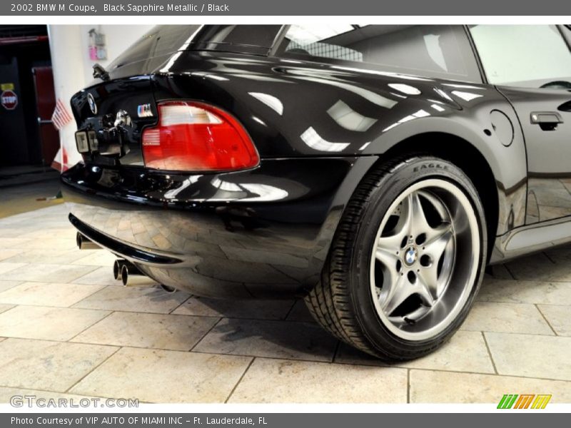 Black Sapphire Metallic / Black 2002 BMW M Coupe