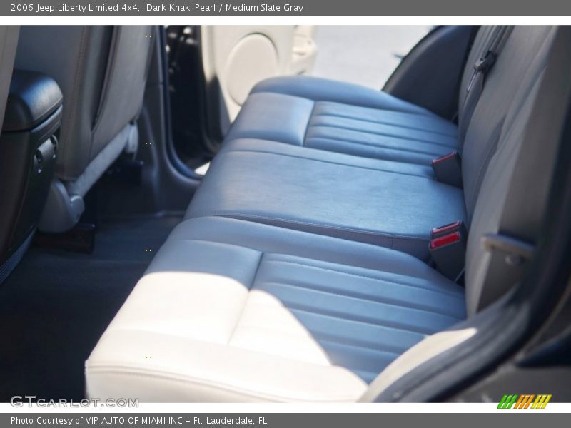 Dark Khaki Pearl / Medium Slate Gray 2006 Jeep Liberty Limited 4x4