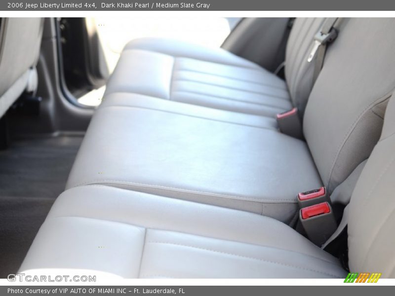 Dark Khaki Pearl / Medium Slate Gray 2006 Jeep Liberty Limited 4x4