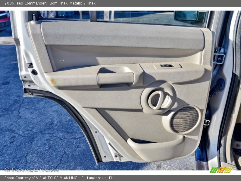 Light Khaki Metallic / Khaki 2006 Jeep Commander