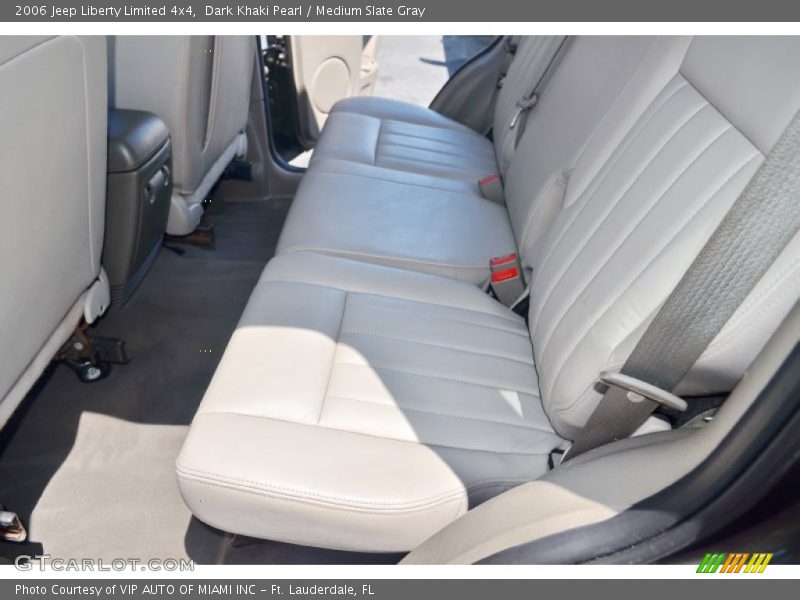 Dark Khaki Pearl / Medium Slate Gray 2006 Jeep Liberty Limited 4x4