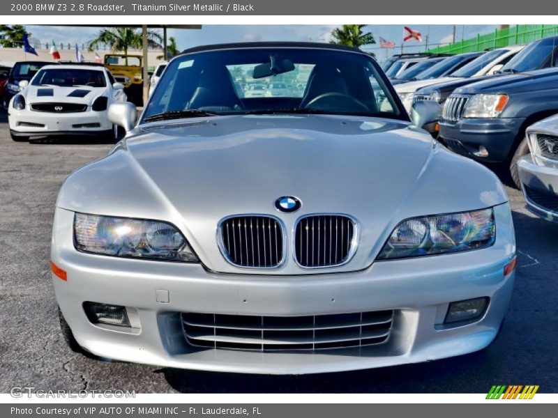 Titanium Silver Metallic / Black 2000 BMW Z3 2.8 Roadster