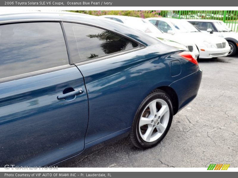 Oceanus Blue Pearl / Ivory 2006 Toyota Solara SLE V6 Coupe