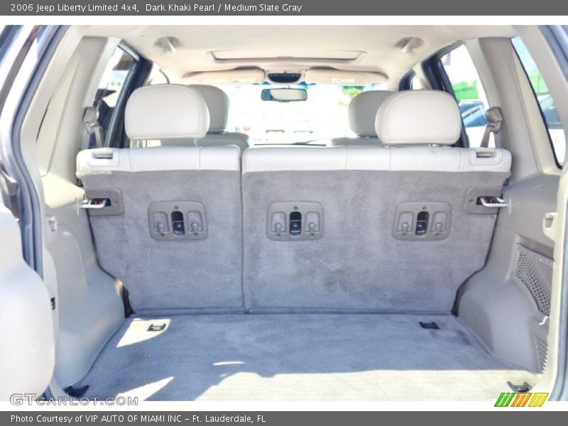 Dark Khaki Pearl / Medium Slate Gray 2006 Jeep Liberty Limited 4x4