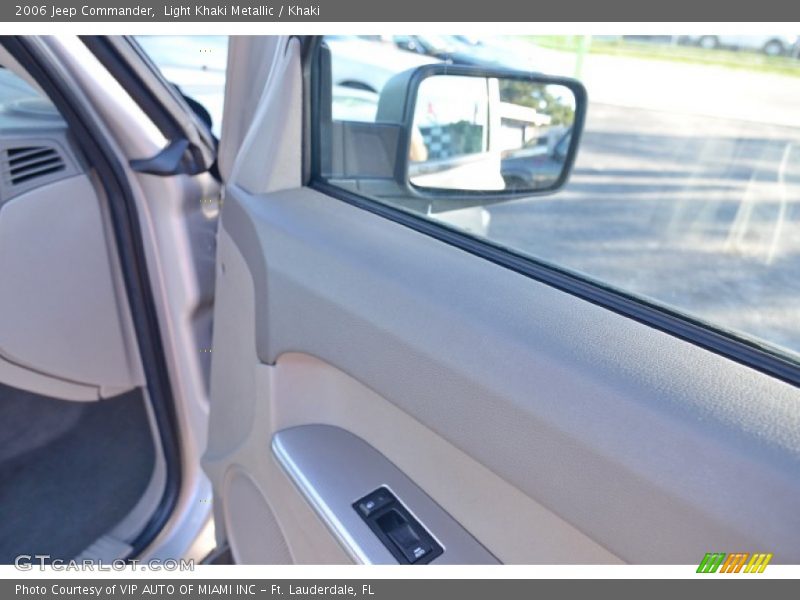 Light Khaki Metallic / Khaki 2006 Jeep Commander